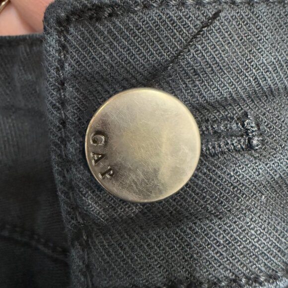 Women's GAP |‎ Limited Edition Black Flare Jeans- Size 10P - Picture 7 of 10